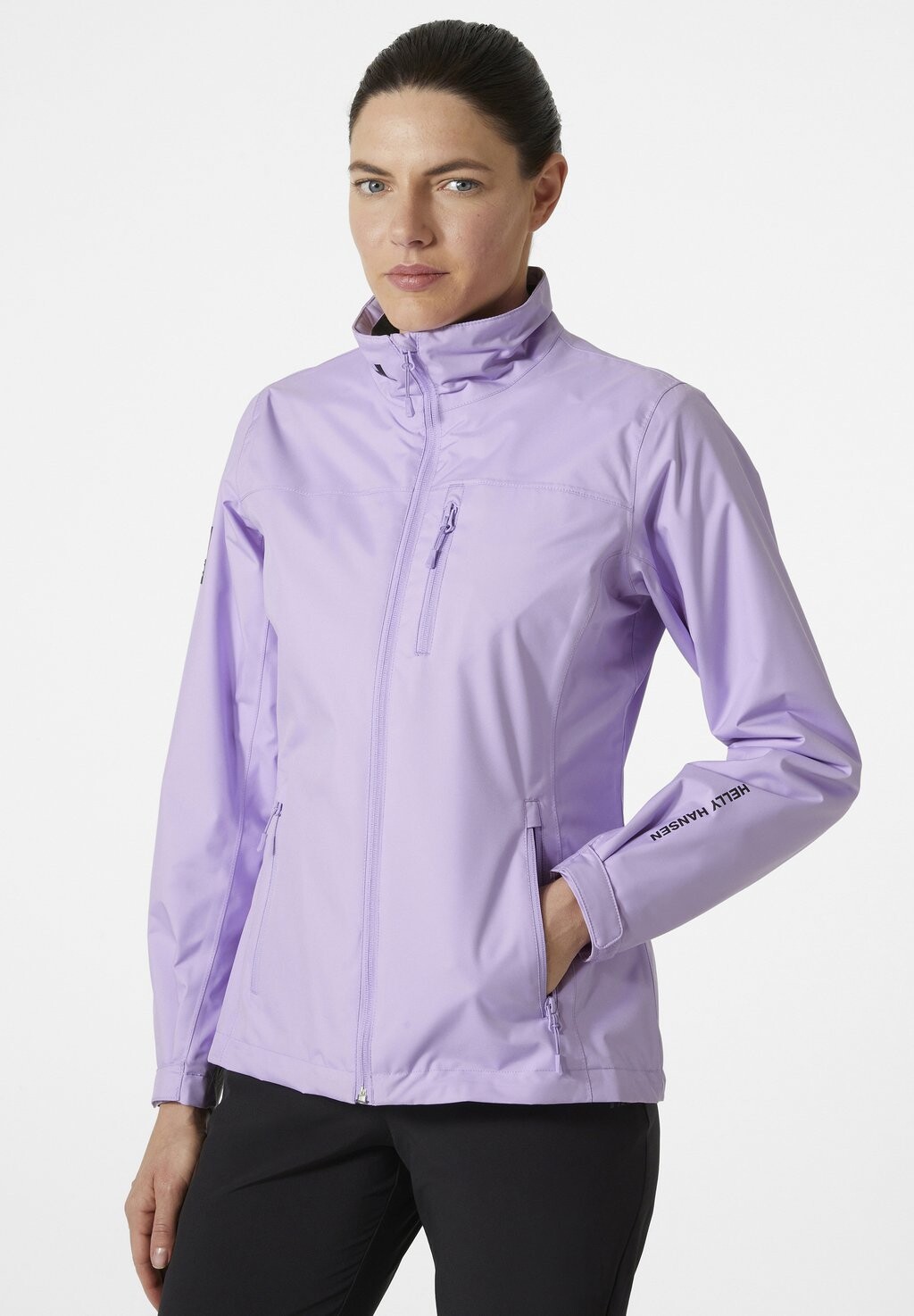 

Дождевик/водоотталкивающая куртка CREW MIDLAYER Helly Hansen, цвет heather