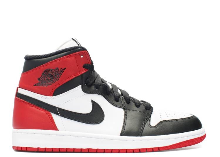 

Кроссовки AIR JORDAN 1 RETRO HIGH OG 'BLACK TOE' 2013, белый
