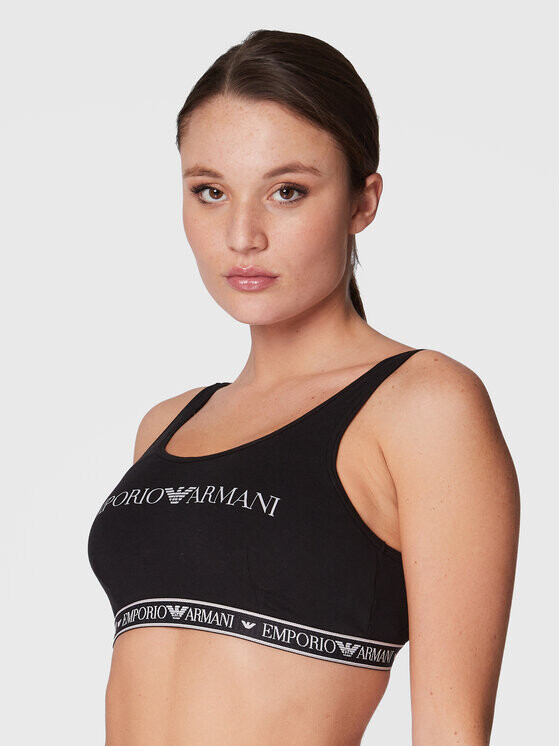 

Верхний бюстгальтер Emporio Armani Underwear, черный
