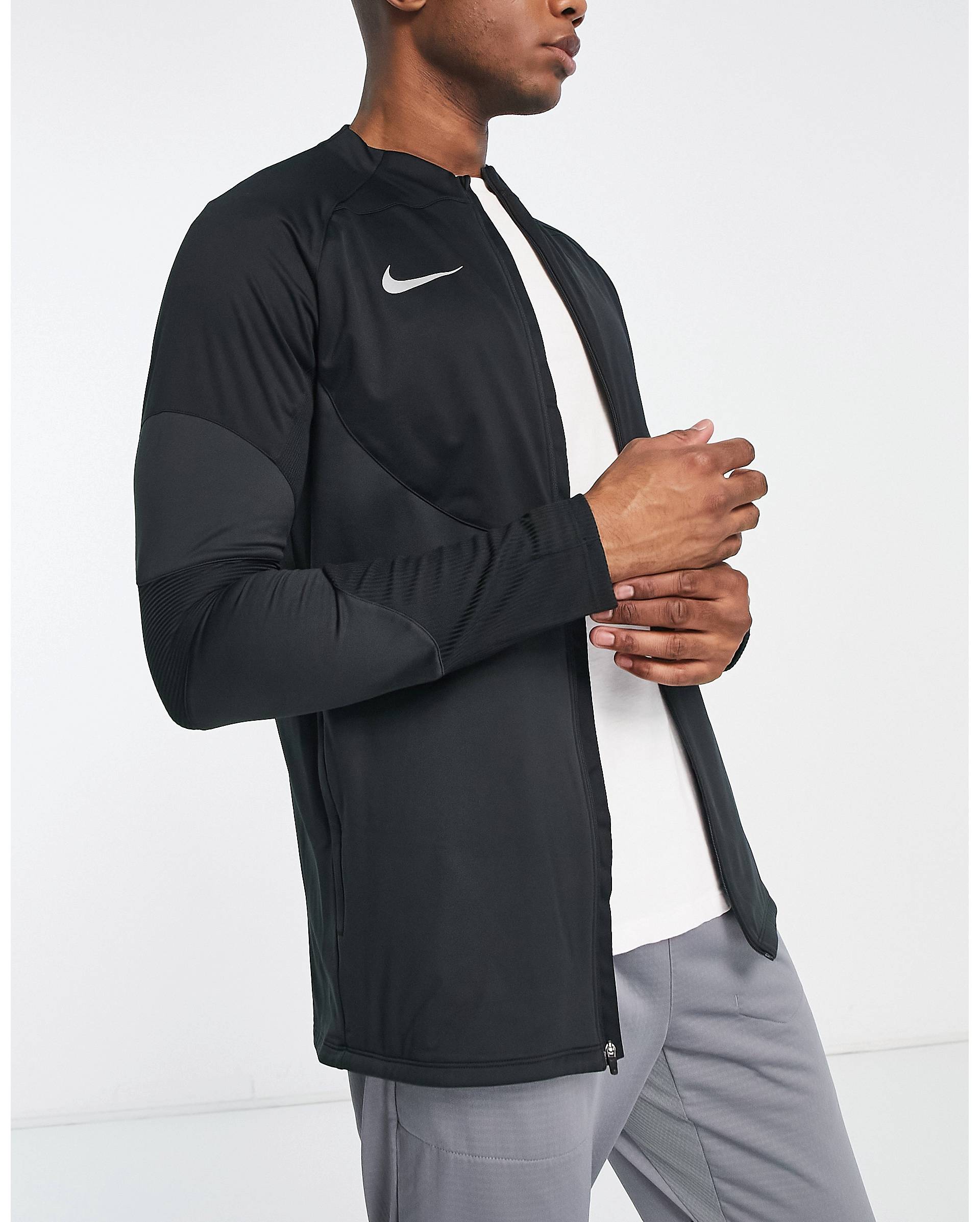 

Черный топ на молнии Nike Football Strike Dri-FIT