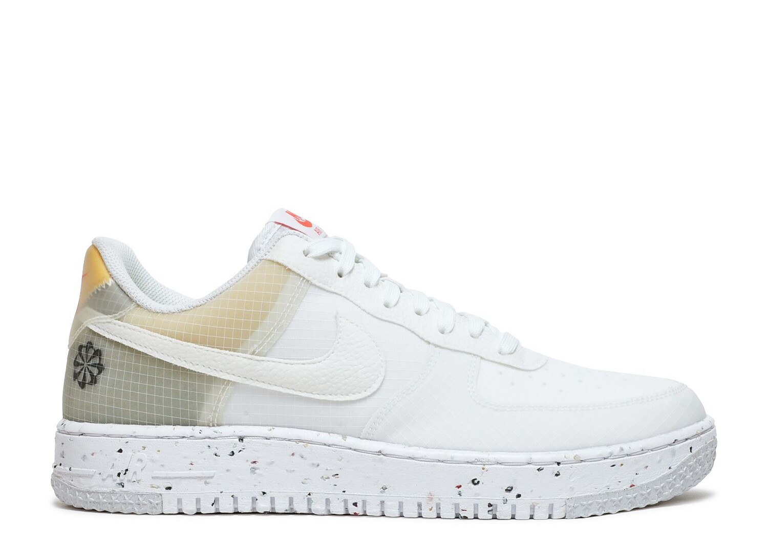 

Кроссовки Nike Air Force 1 Crater 'Move To Zero - White Orange', белый