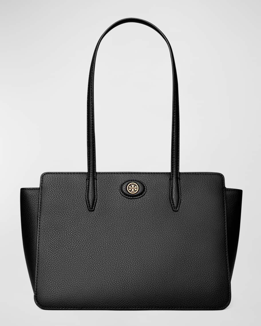 

Маленькая большая сумка из шагреневой кожи Robinson Tory Burch