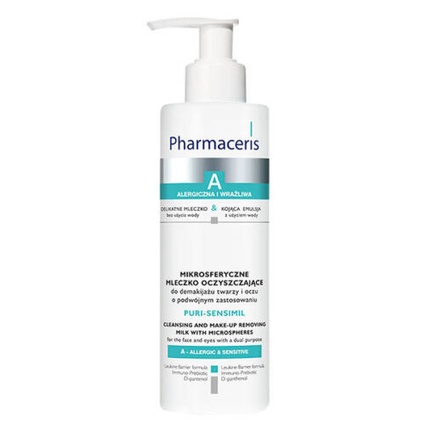 цена Pharmaceris A-Allergic Puri-Sensimil очищающее молочко для снятия макияжа 190мл