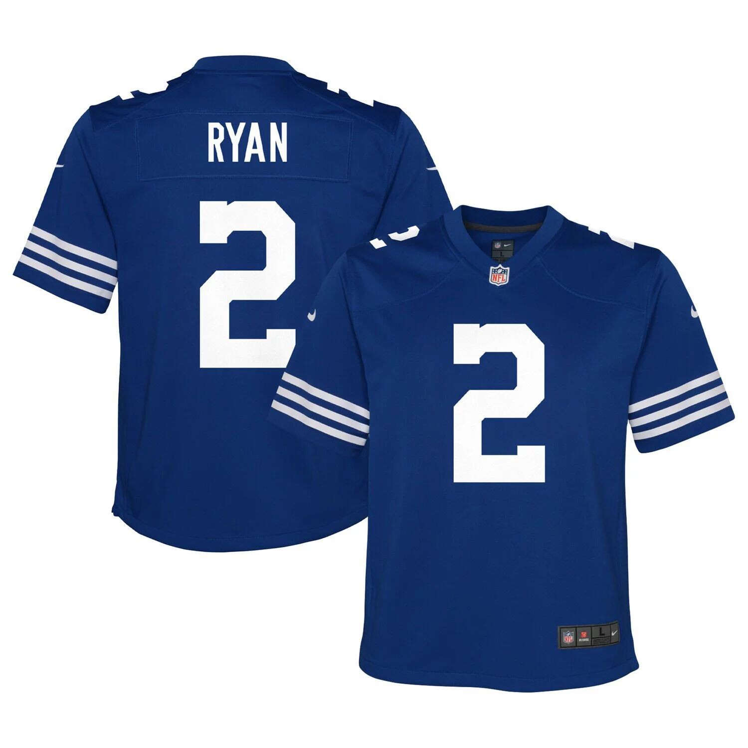 

Молодежная майка Nike Matt Ryan Royal Indianapolis Colts Alternate Game Nike