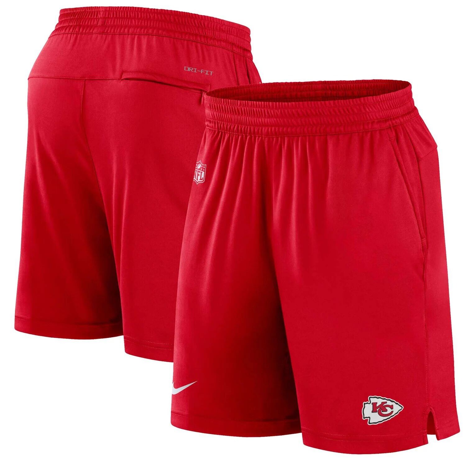 

Мужские красные шорты Kansas City Chiefs Sideline Performance Nike