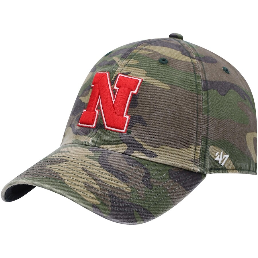 

Бейсболка 47 Nebraska Huskers, камуфляж