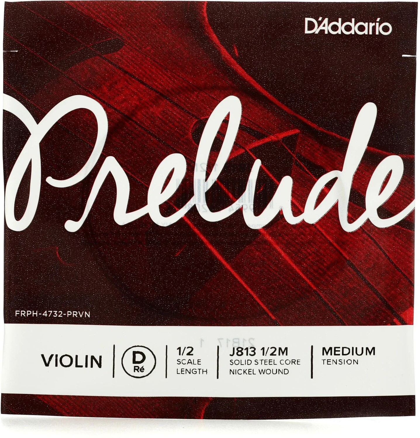 

D'Addario J813 Prelude Скрипка D Струна - размер 1/2
