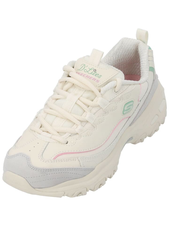 

Элегантные туфли на шнуровке Skechers, бежевый