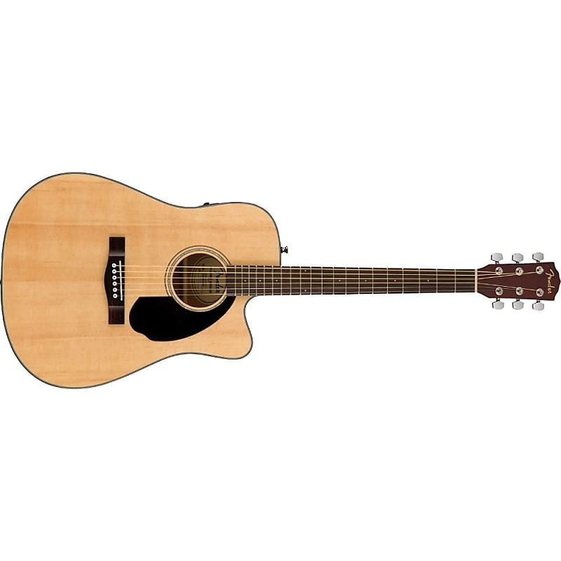 Акустическая гитара Fender CD-60SCE Dreadnought Acoustic Guitar - Natural
