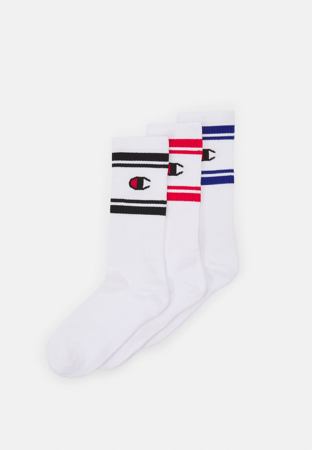 Спортивные носки SEASONAL CREW SOCKS 3 PACK UNISEX Champion, цвет white носки спортивные yonex socks 8422 x3 white l