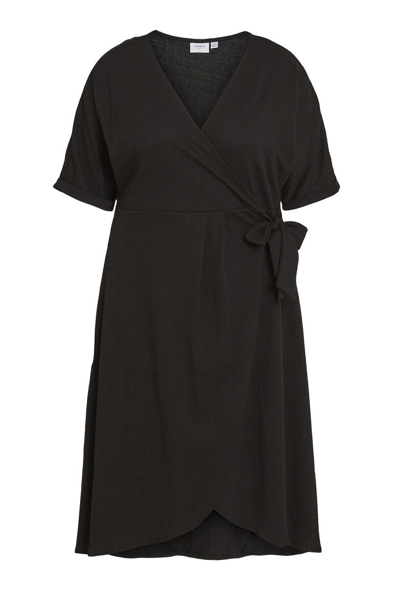 Облегающее платье Evoked by Vila, черный 12storeez платье миди с бантом