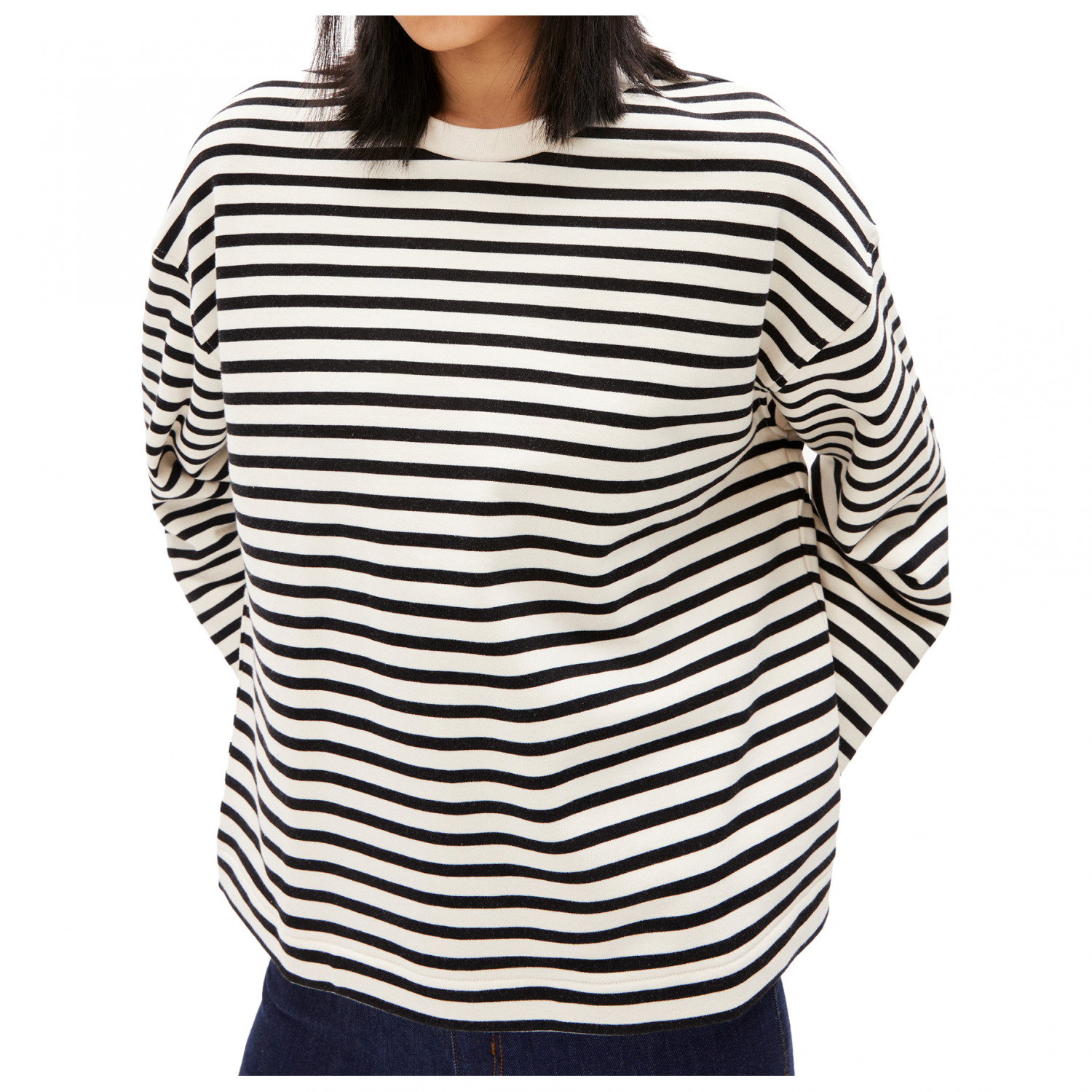 Пуловер Armedangels Women's Frankaa Stripe, цвет Undyed/Black