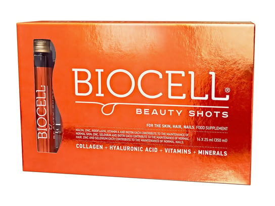 Biocell Beauty Shot, Биологически активная добавка, 14x25 мл Valentis биологически активная добавка beauty inside ageless beauty 60 шт
