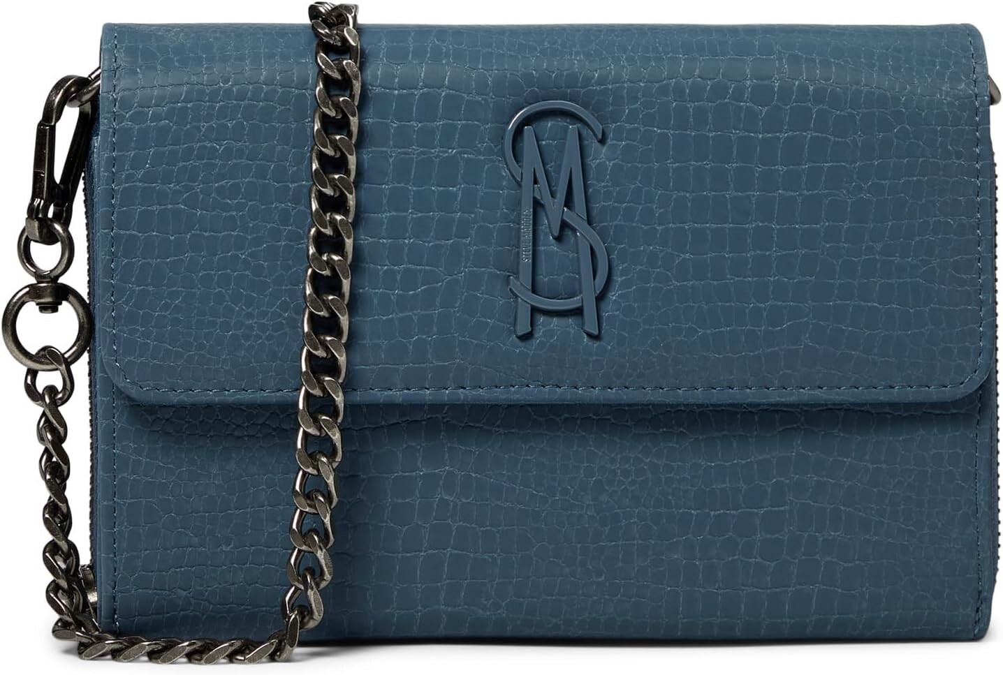 

Сумка Bcarina Matte Croco Wallet Crossbody Steve Madden, синий