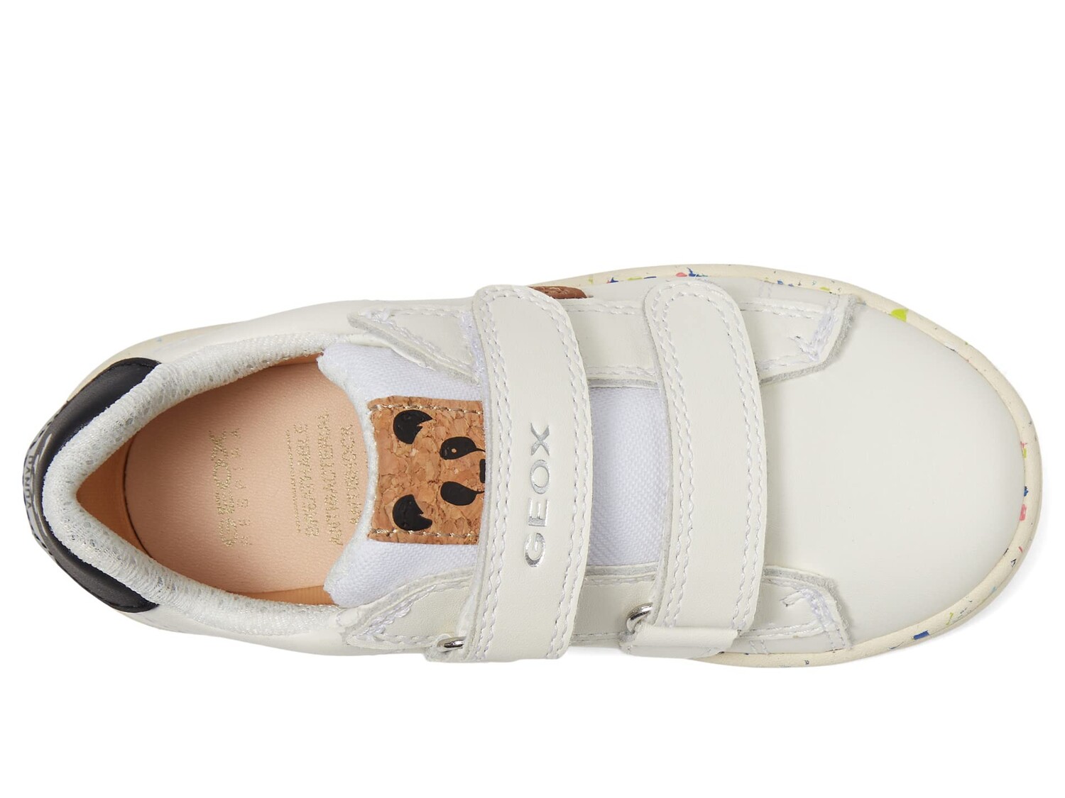 

Кроссовки Geox Kids Kathe 20 (Toddler/Little Kid/Big Kid), белый