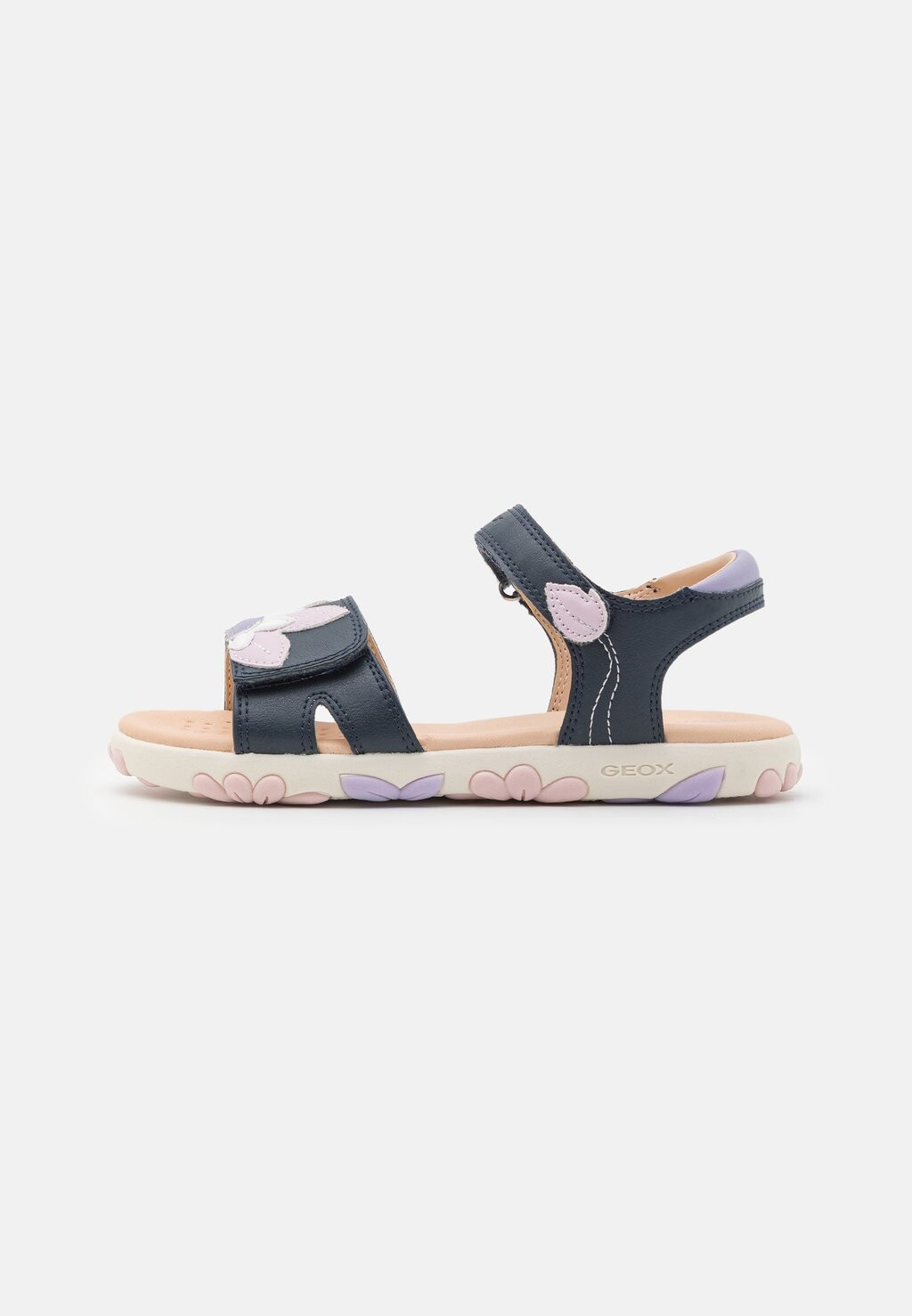 

Сандалии Haiti Girl Geox, цвет navy/pink