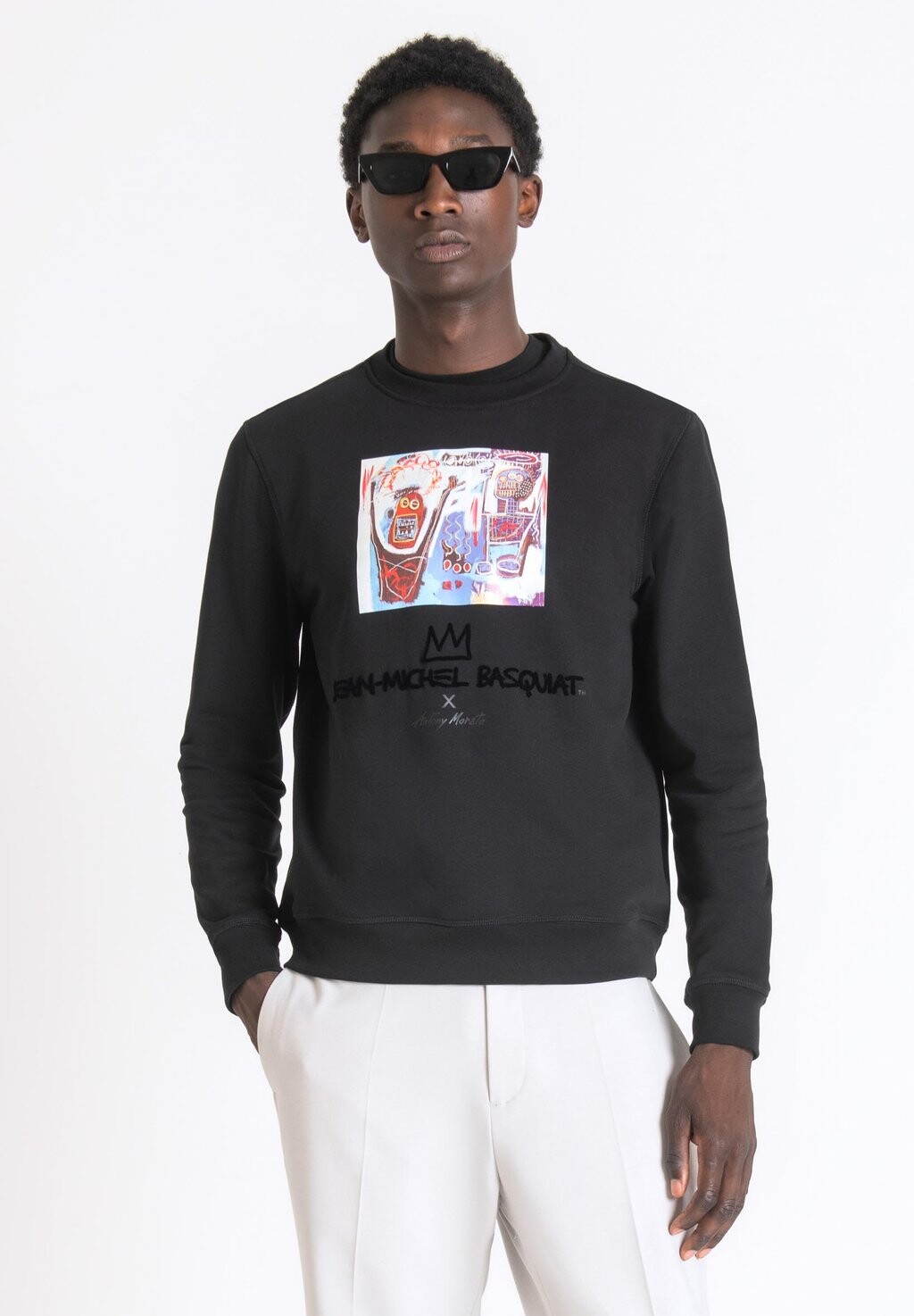 

Толстовка REGULAR FIT With BASQUIAT Antony Morato, черный