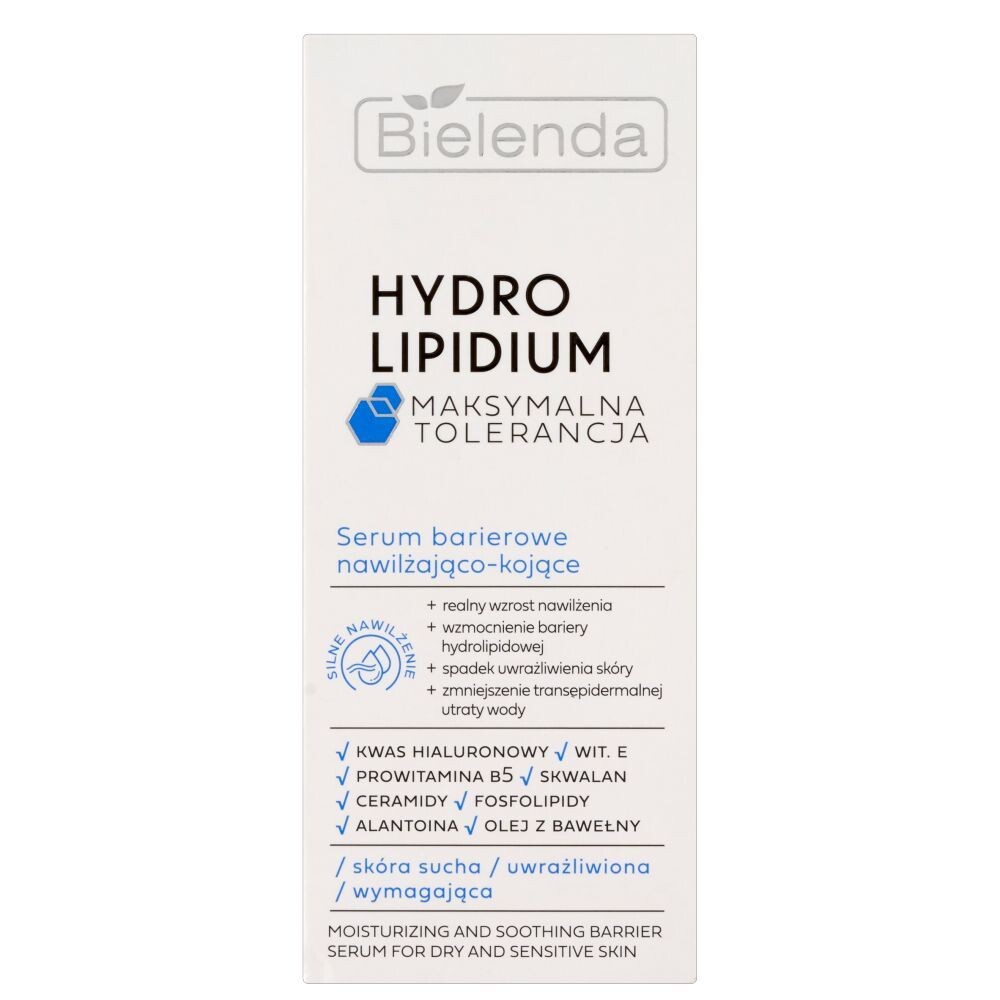 

Сыворотка для лица Bielenda Hydro Lipidium Maksymalna Tolerancja, 30 мл