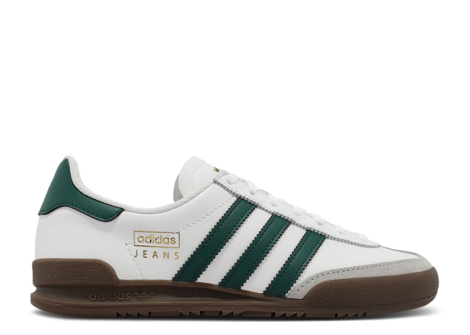 

Кроссовки adidas Jeans 'White Green Gum', белый