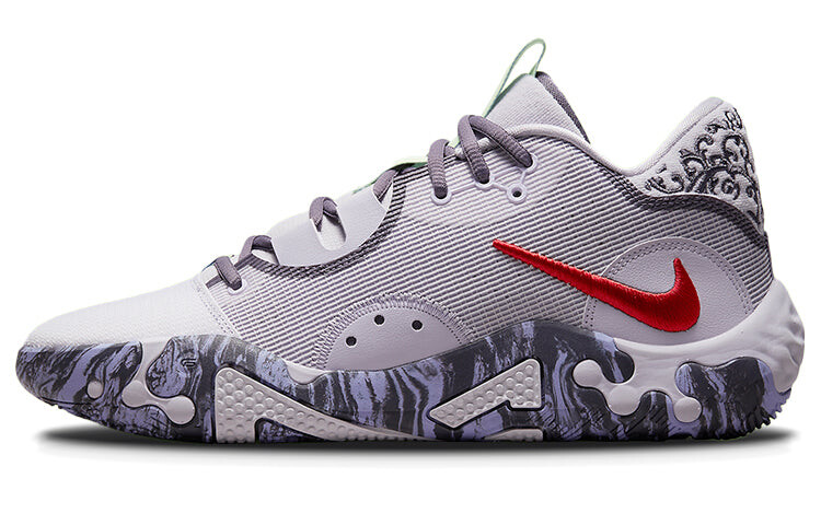 

Кроссовки мужские баскетбольные Nike PG 6, серый / красный
