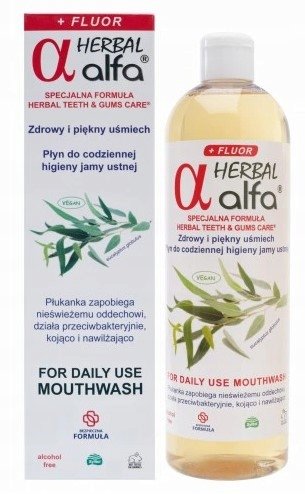 Жидкость для гигиены полости рта, 500 мл Alfa Herbal, Fluor