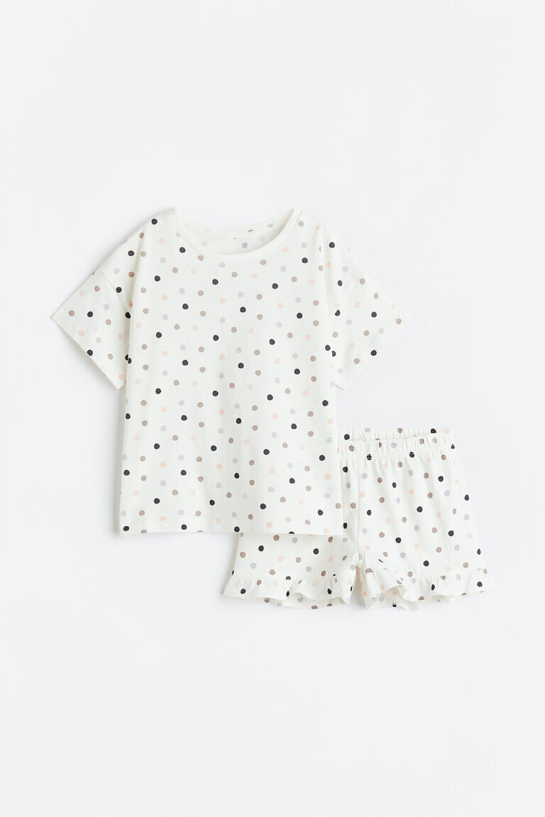 

Пижама с оборками H&M, белый
