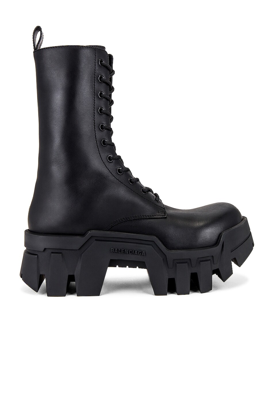 

Низкие ботинки Bulldozer на шнуровке Balenciaga, черный