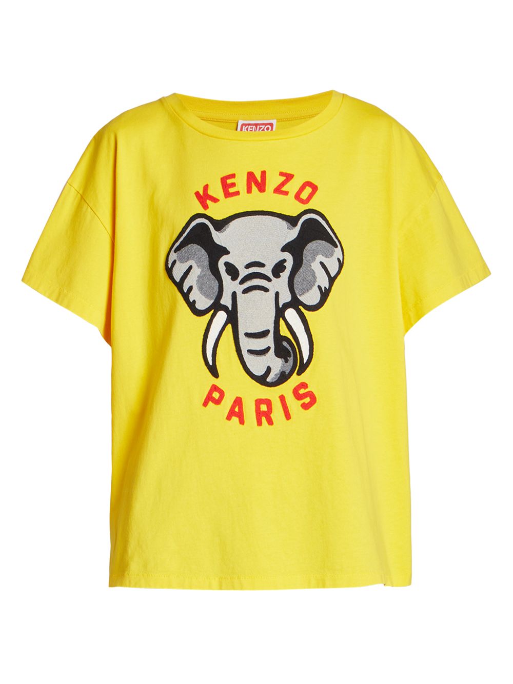 

Свободная футболка Kenzo KENZO, желтый