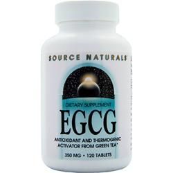 Source Naturals EGCG (350 мг) 120 таблеток source naturals egcg 350 мг 60 таблеток