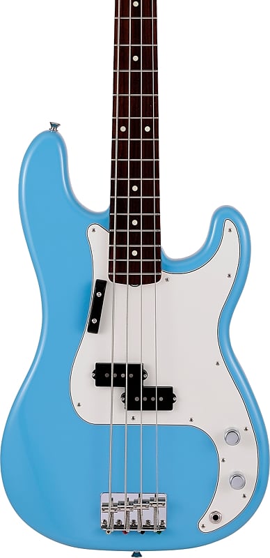 Басс гитара Fender Made in Japan International Color Series P Bass, Maui Blue w/ Gig Bag