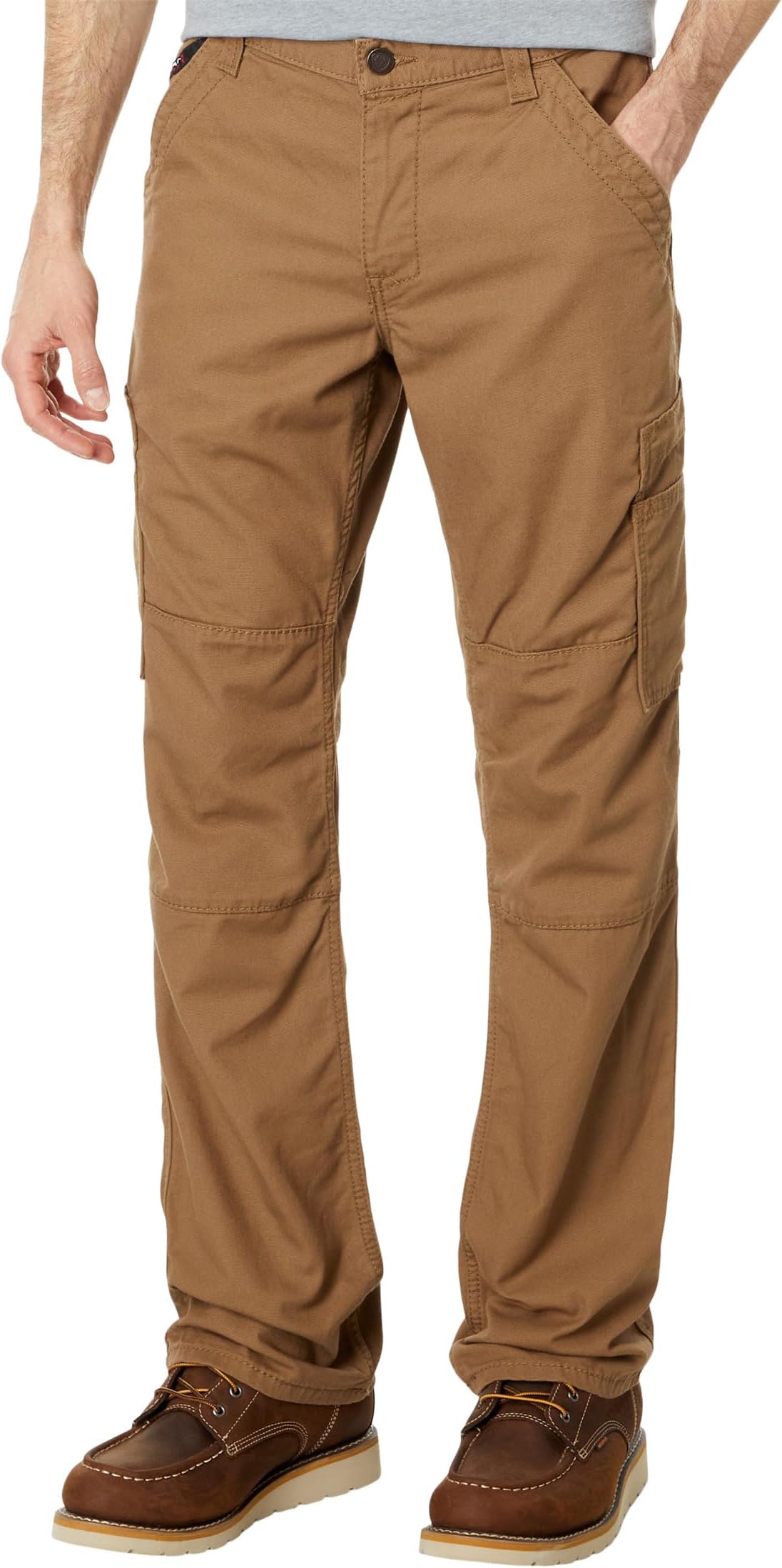 FR M5 Узкие прямые брюки из дюралайта из эластичной парусины Ariat, цвет Field Khaki