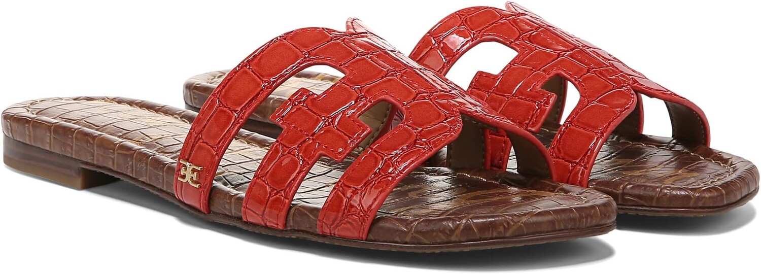 

Сандалии на плоской подошве Bay Sam Edelman, цвет Terracotta Red
