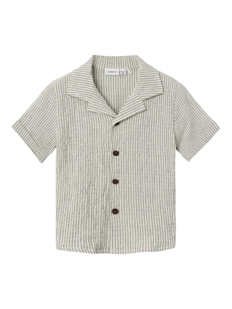 

Рубашка NAME IT Regular fit Button Up Fedenis, бежевый