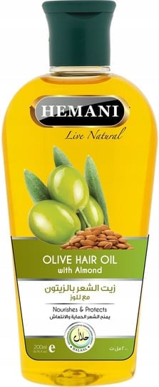 

Оливковое масло для волос, 200 мл Hemani, Olive Hair Oil