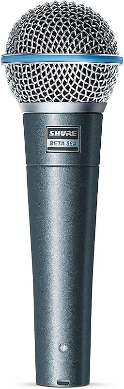 

Кардиоидный динамический вокальный микрофон Shure BETA 58A Handheld Supercardioid Dynamic Microphone