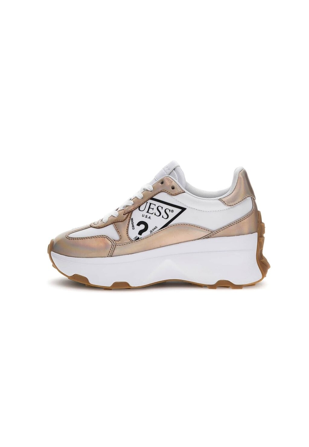 

Низкие кроссовки CALEBB LAMINATED RUNNER Guess, золотой