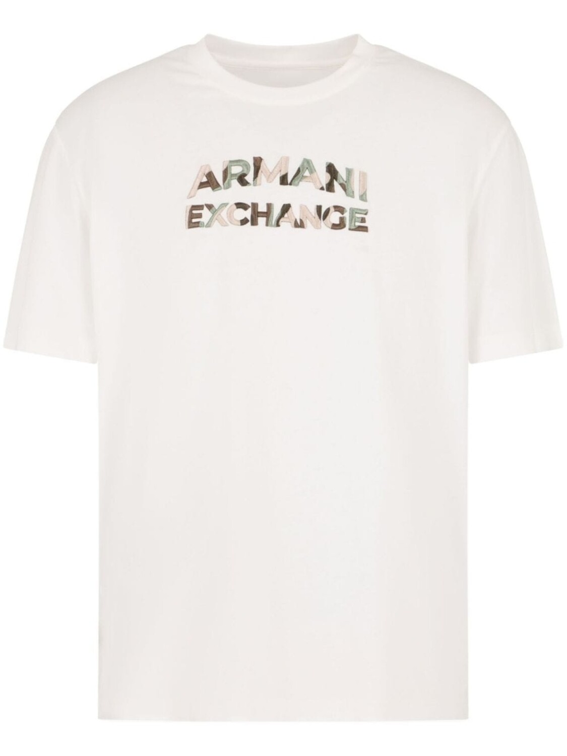 

Armani Exchange футболка с логотипом, белый