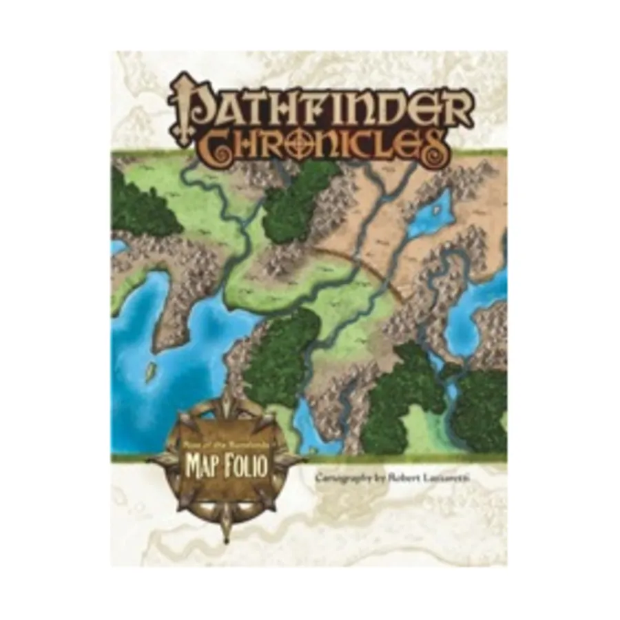 

Фолио с картами — Восстание Рунических Лордов, Pathfinder Roleplaying Game (1st Edition) - Campaign Setting - Map Folios