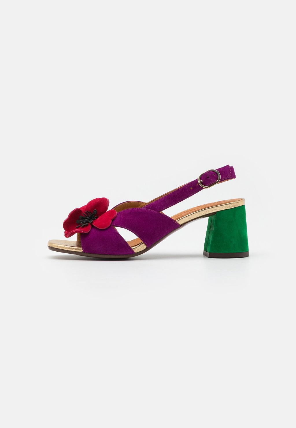

Босоножки с ремешком RUTINA Chie Mihara, цвет fuchsia
