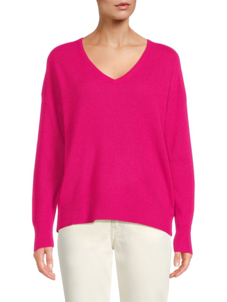 

Кашемировый свитер Tegan 360 Cashmere, цвет Hibiscus