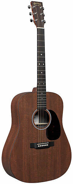 Акустическая гитара Martin D-X1E-03 Mah/Mah Acoustic Electric Guitar, Natural Mahogany
