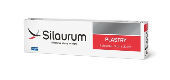 Silaurum, пластырь от шрамов, 5 см х 30 см, 5 шт. Solinea