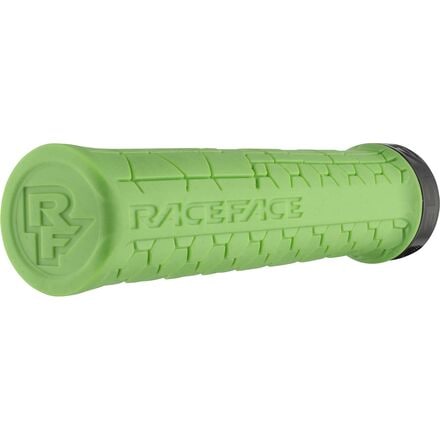 Захваты Getta Grip с фиксацией Race Face, зеленый/черный грипсы ручки руля 102мм trix super dino с упорами