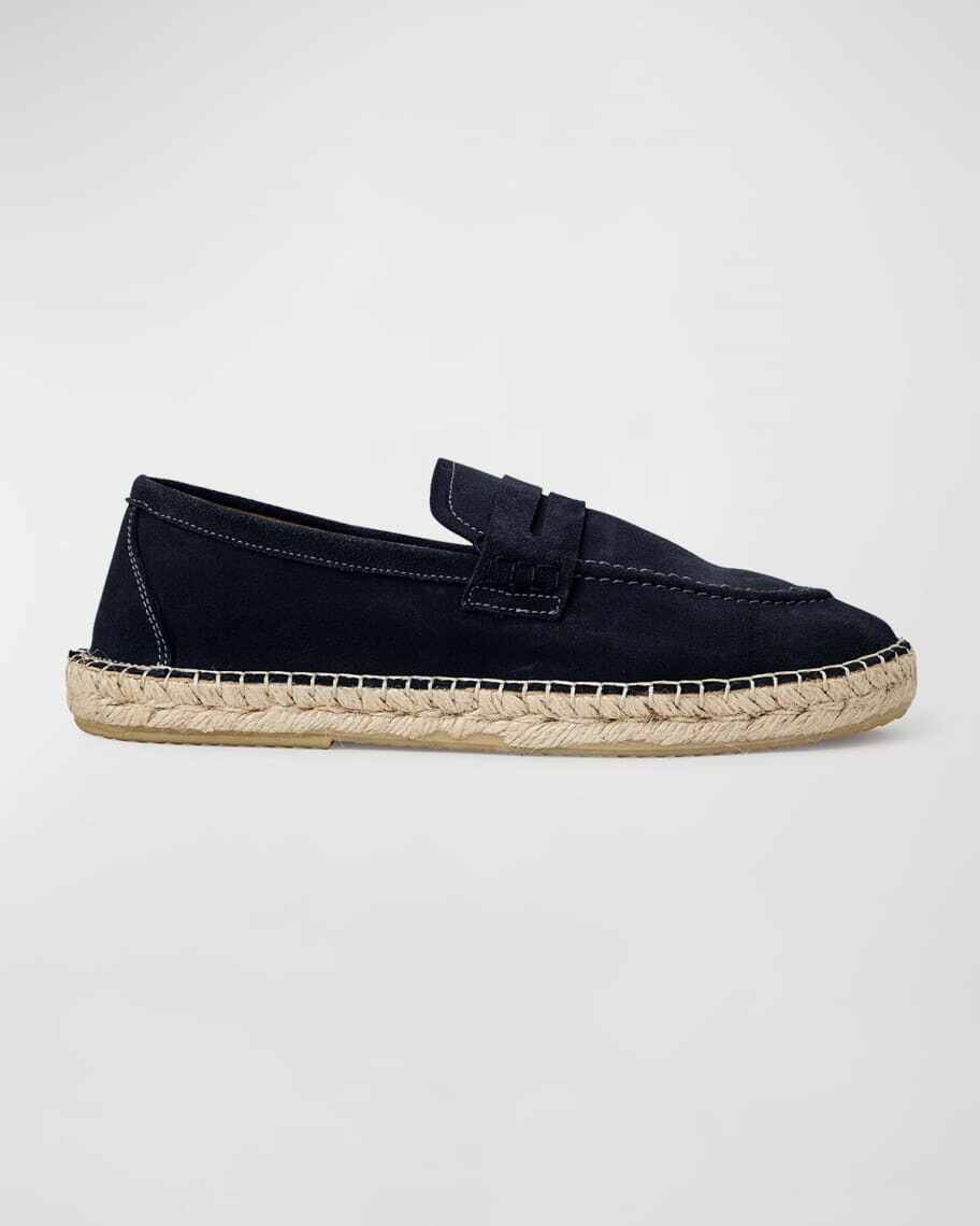 

Мужские замшевые лоферы Eduardo Espadrille Bruno Magli