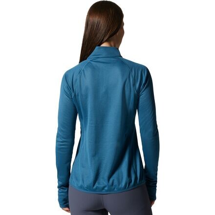 

Топ AirMesh с молнией 1/2 женский Mountain Hardwear, цвет Caspian