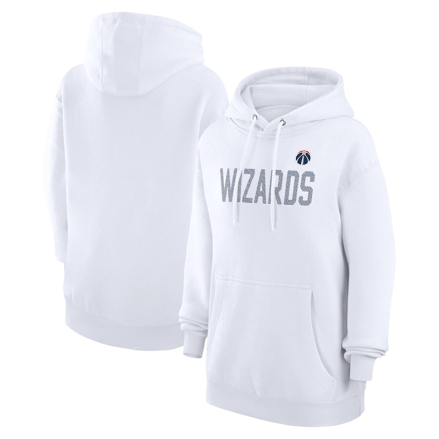 

Пуловер с капюшоном G-III 4Her by Carl Banks Washington Wizards, белый