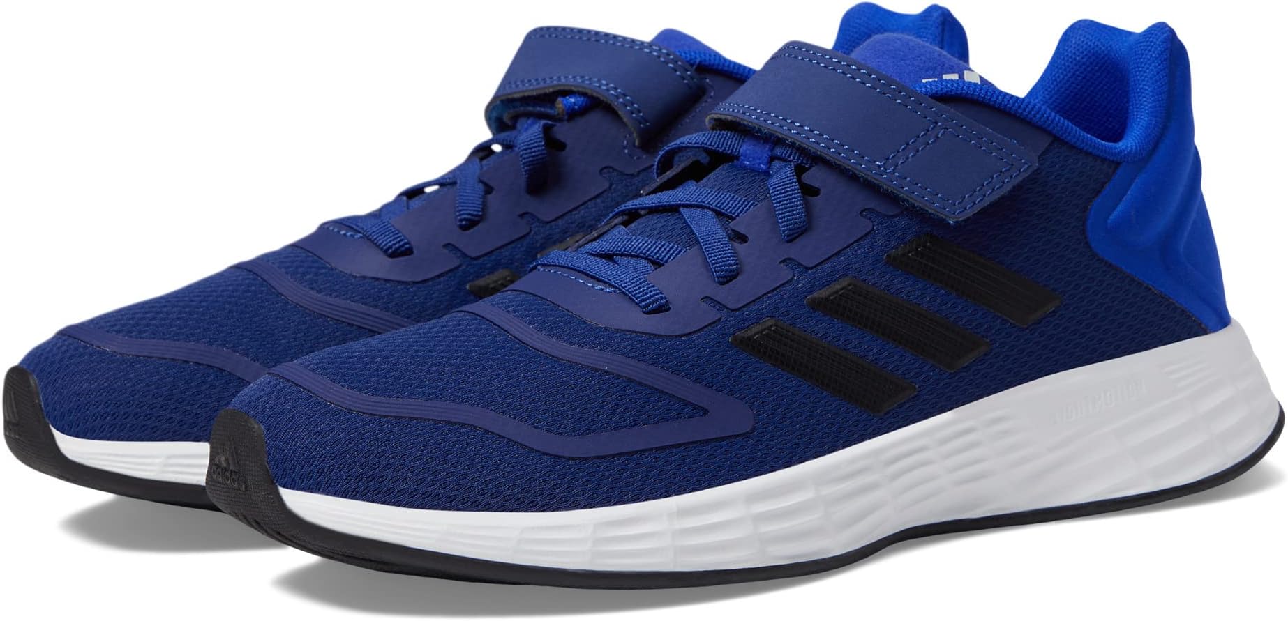 

Кроссовки Duramo 10 Elastic adidas, цвет Lucid Blue/Black/Victory Blue