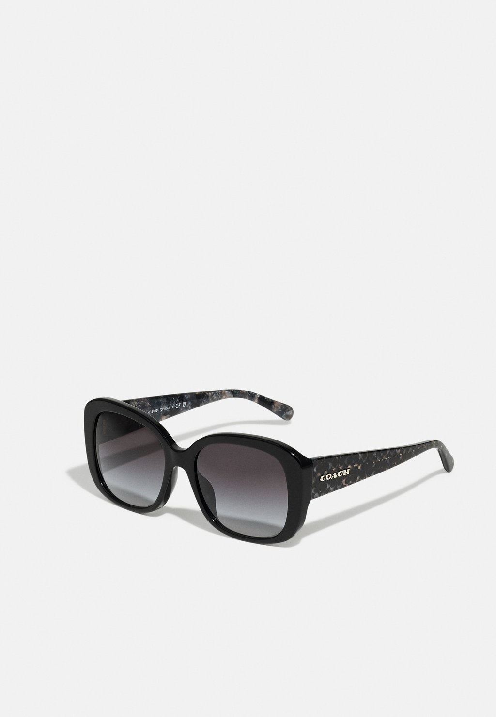 Солнцезащитные очки Coach, черный
