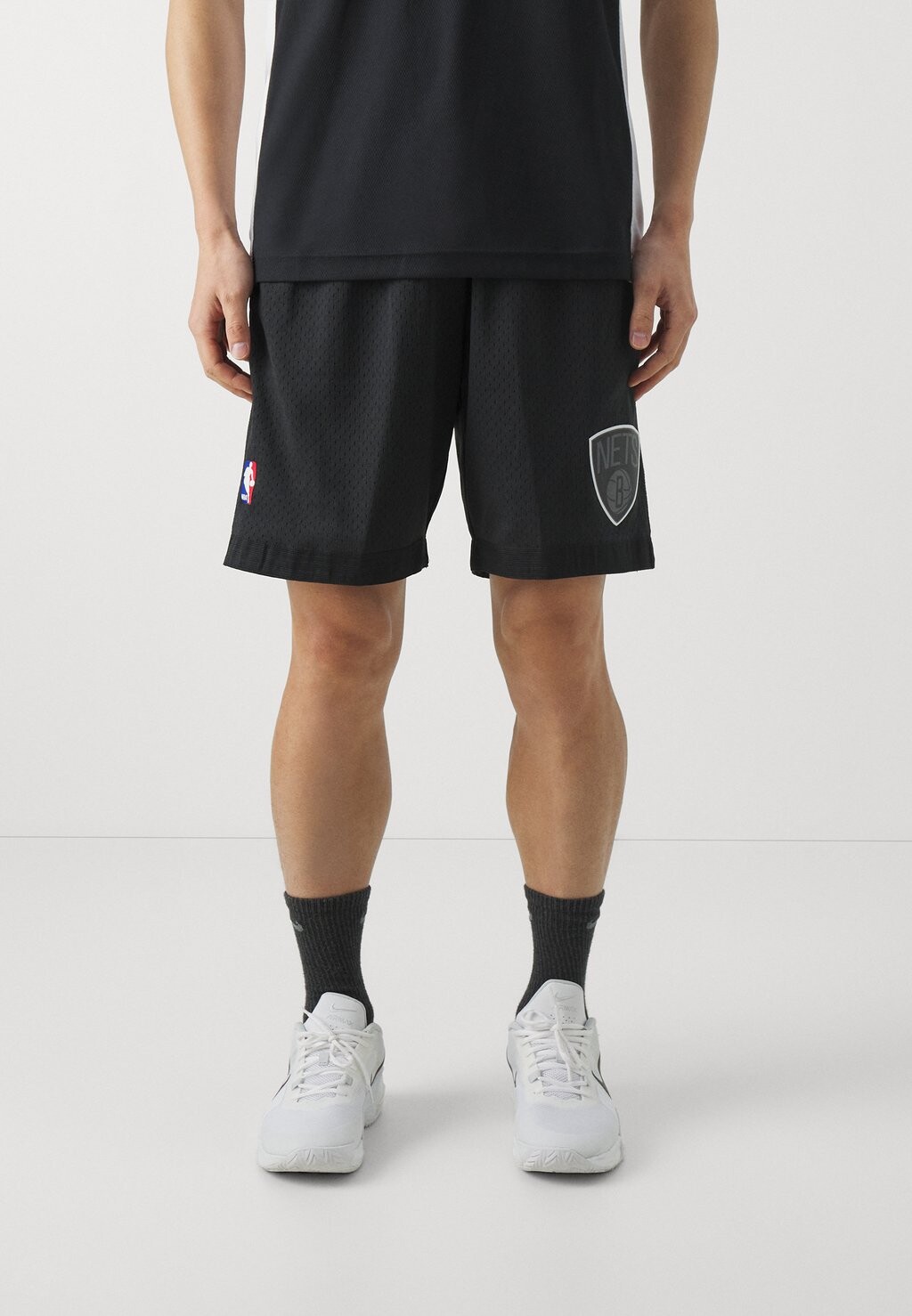 

Team Nba Brooklyn Nets Day Shorts Swingman 2012 Mitchell & Ness, черный