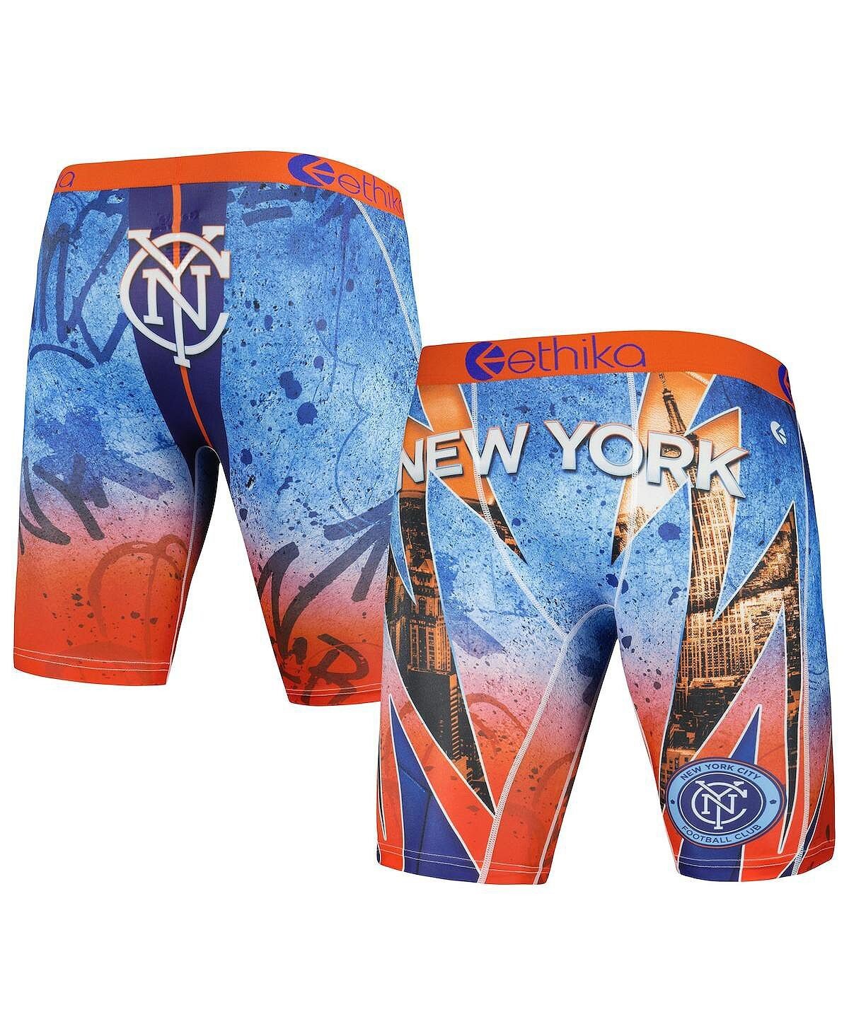 

Мужские оранжевые боксеры из микросетки New York City FC Ethika